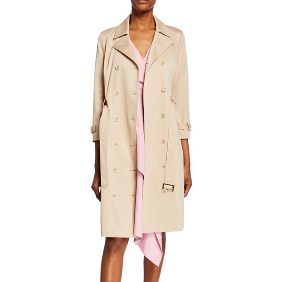 Elie Tahari Ari Belted Dress/Trench-coat, NWOT - Picture 5 of 11
